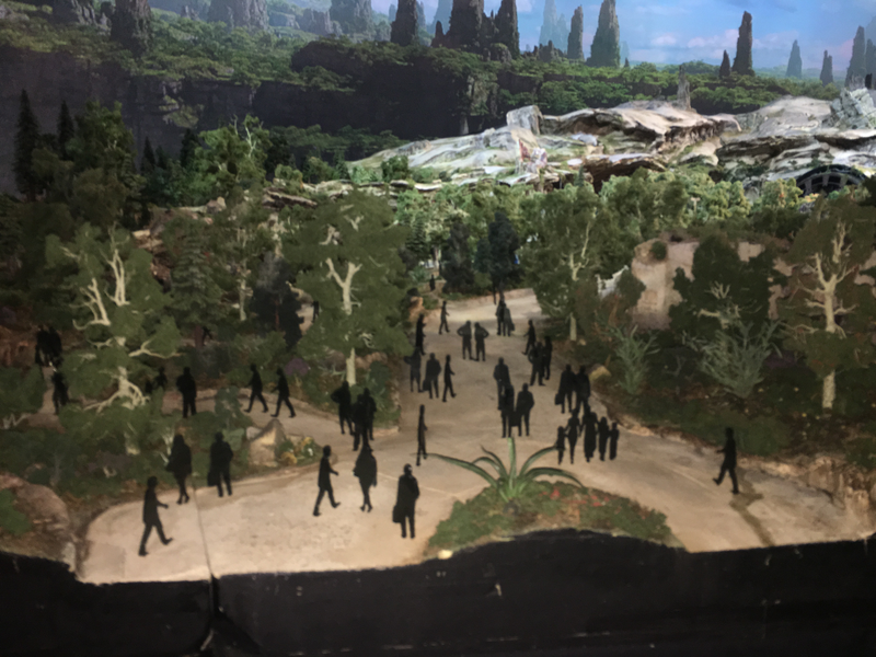 Illustration for article titled Here's Your First Look at an Insanely Detailed Model of Disney's Star Wars Land (UPDATED)